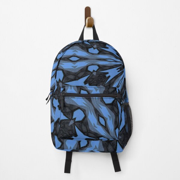 Item preview, Bluish Black And Medium Blue Geometric Kaleidoscope designed and sold by taiche.