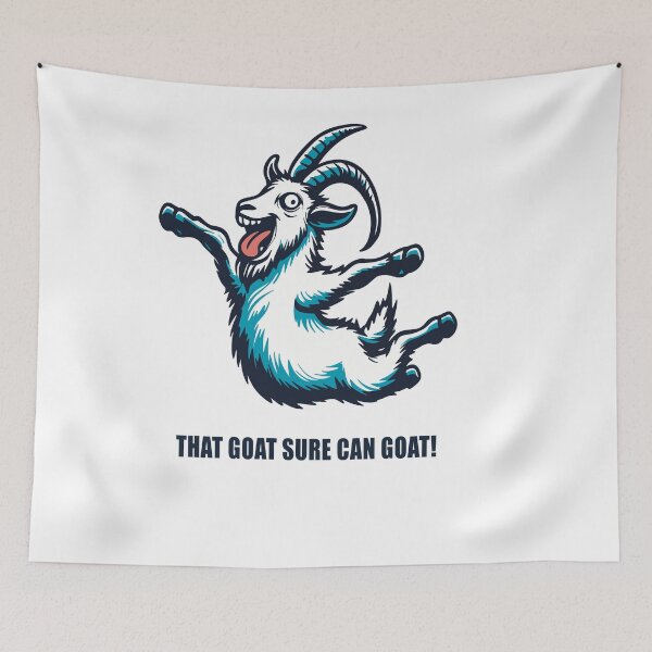 Item preview, Goat Simulator The Goat Sure Can Goat designed and sold by ChunkByChunk.
