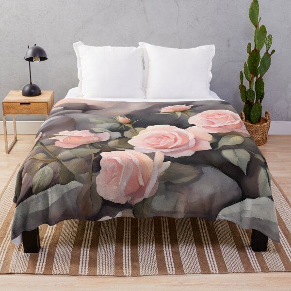 Item preview, Pink Roses among Rocks designed and sold by CalmnessbyChoice.
