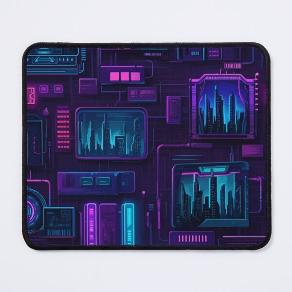 Item preview, Cyberpunk Neon Grids designed and sold by MySignatureItems.