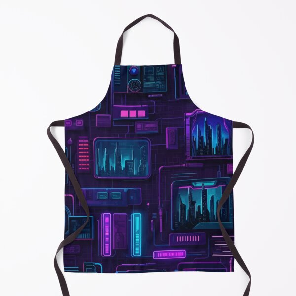 Item preview, Cyberpunk Neon Grids designed and sold by MySignatureItems.