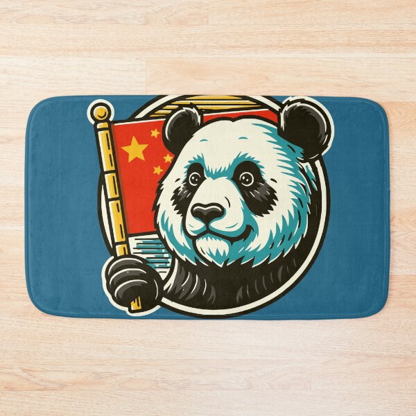 Item preview, Chinese Panda with Flag of China designed and sold by RayCrimson.