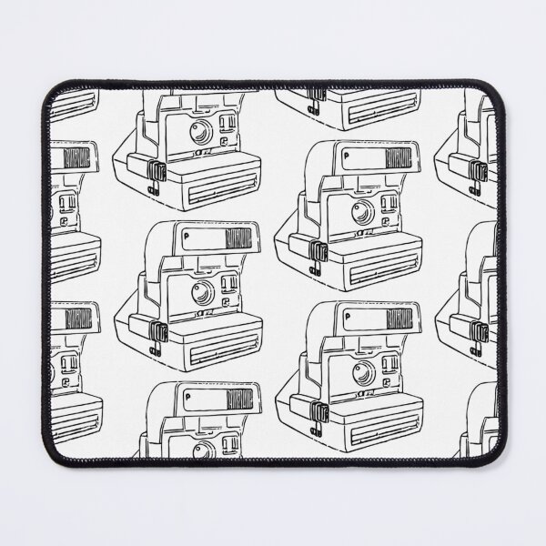 Item preview, 80's Vintage Instant Camera Drawing  designed and sold by Film Camera Nerds.