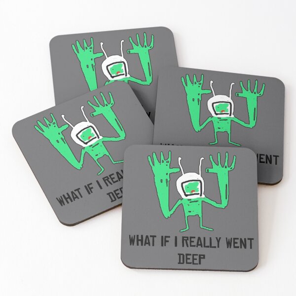 Item preview, WHAT IF I REALLY WENT DEEP designed and sold by Simon Thornton.