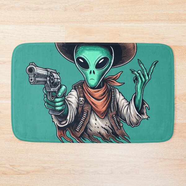 Item preview, Alien Ghost Space Cowboy designed and sold by RayCrimson.