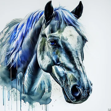 Artwork thumbnail, Cheval by Collection de trésors
