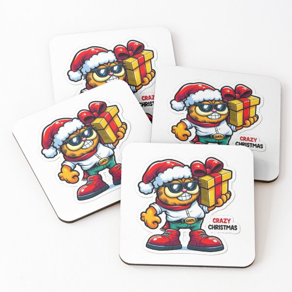 Item preview, Funny Christmas Stickers & T-Shirts - Holiday Vibes designed and sold by MiszungART.