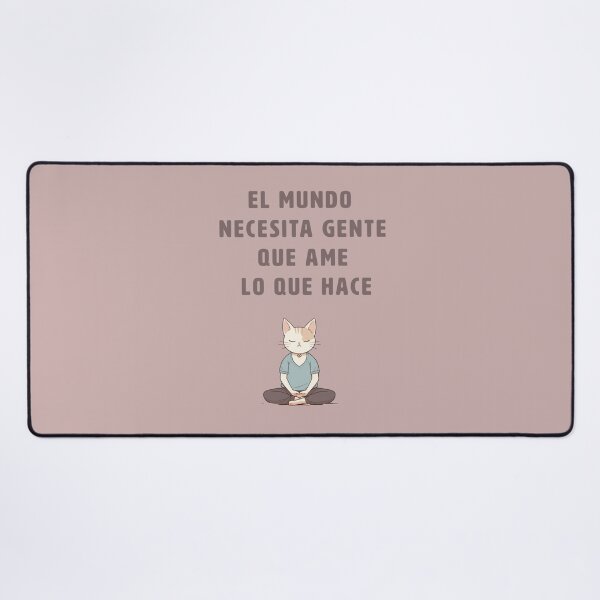 Item preview, yoga positive quotes for life, adorable kitty designed and sold by La Loca.