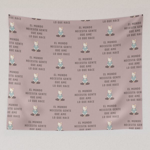 Item preview, yoga positive quotes for life, adorable kitty designed and sold by La Loca.