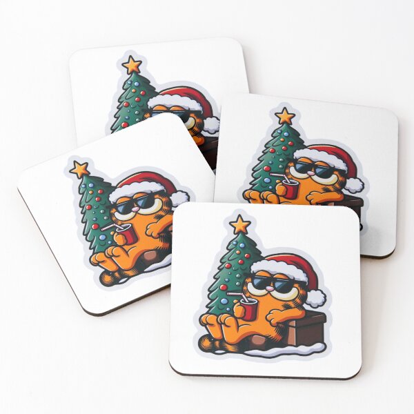 Item preview, Funny Christmas Stickers & T-Shirts - Holiday Vibes designed and sold by MiszungART.