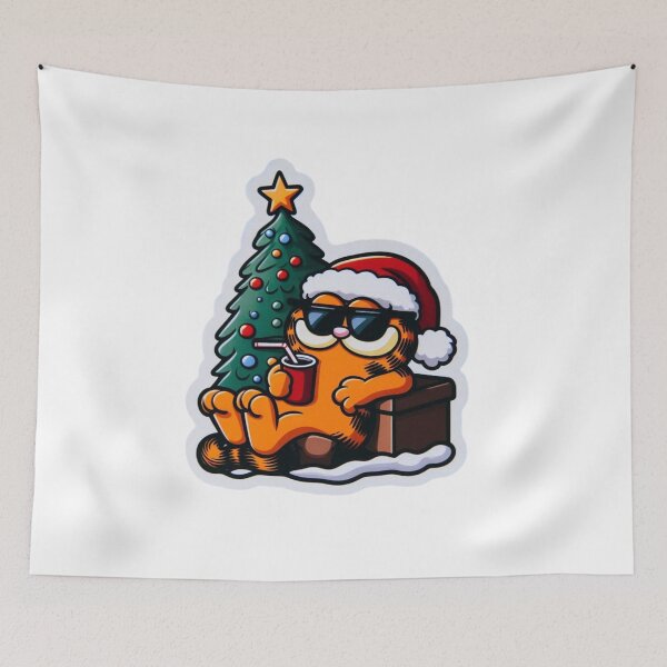 Item preview, Funny Christmas Stickers & T-Shirts - Holiday Vibes designed and sold by MiszungART.