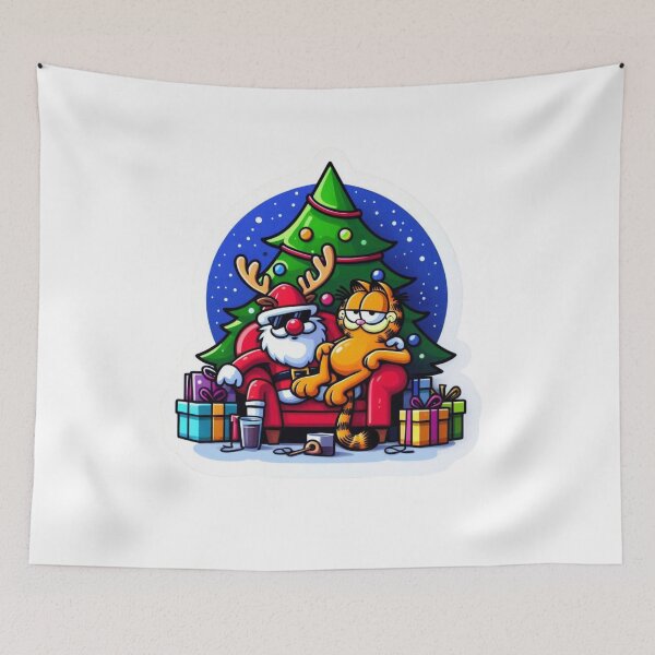 Item preview, Funny Christmas Stickers & T-Shirts - Holiday Vibes designed and sold by MiszungART.