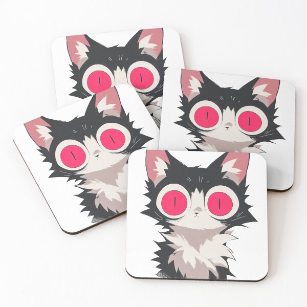 Item preview, Surprised Kitten (red eyes) designed and sold by shrolts.