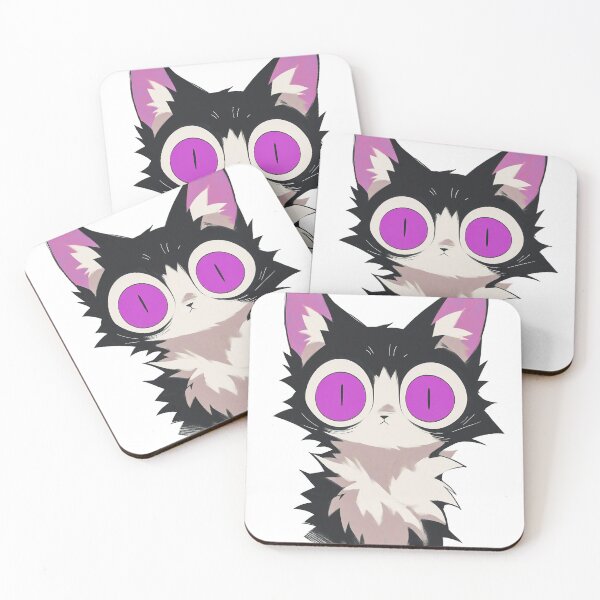Item preview, Surprised Kitten (purple eyes) designed and sold by shrolts.