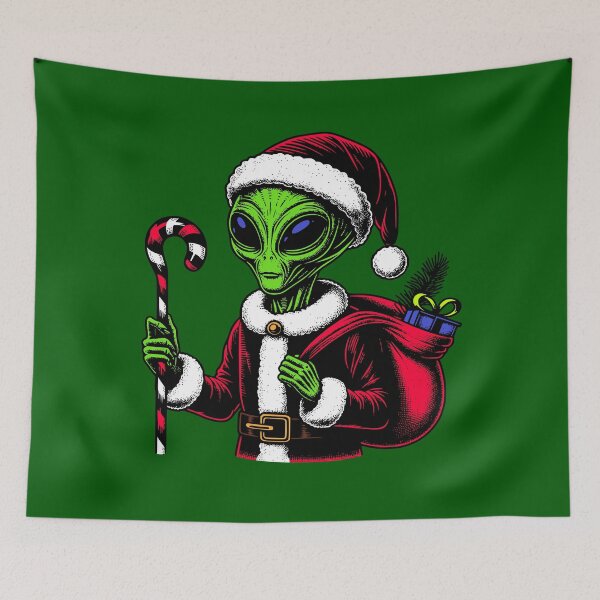 Item preview, Alien Santa designed and sold by roswellboutique.