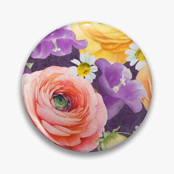 Item preview, Bellflowers Ranunculus designed and sold by Tina Veenstra.