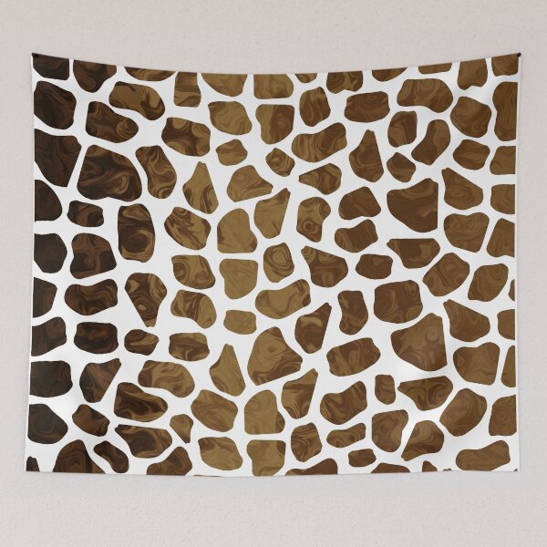 Item preview, Brown Giraffe Spots designed and sold by Sartoris Art.