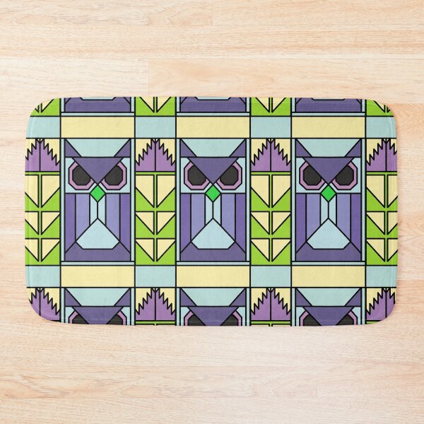 Item preview, Owls and flowers - a pattern inspired by traditional patchwork patterns. designed and sold by My-fake-places.