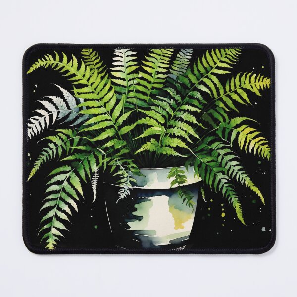 Item preview, Fern growing in a pot in cottagecore style designed and sold by Moonde04.
