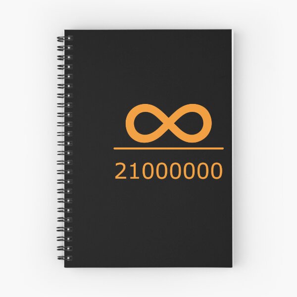 Item preview, Infinity Divided by 21 Million – Bitcoin Limited Supply Design designed and sold by s1monru.