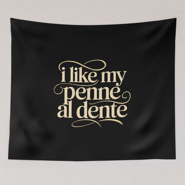 Item preview, Italy, I like my spaghetti al dente designed and sold by Dot1001.
