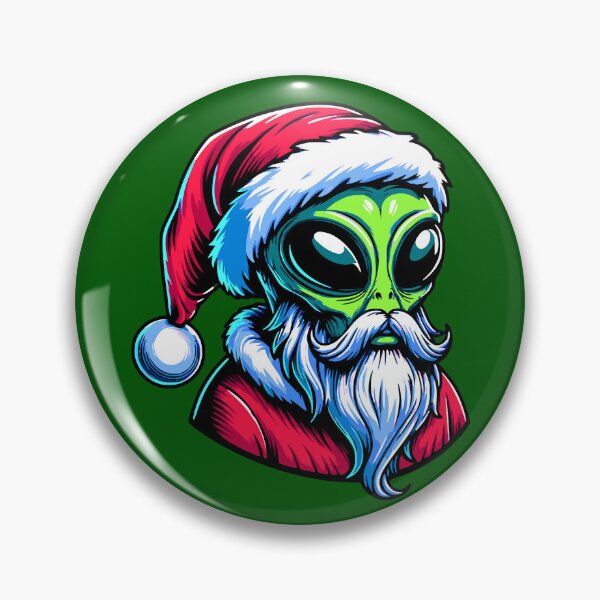 Item preview, Santa Alien designed and sold by roswellboutique.