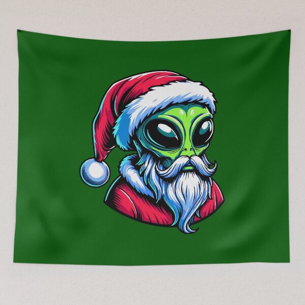 Item preview, Santa Alien designed and sold by roswellboutique.
