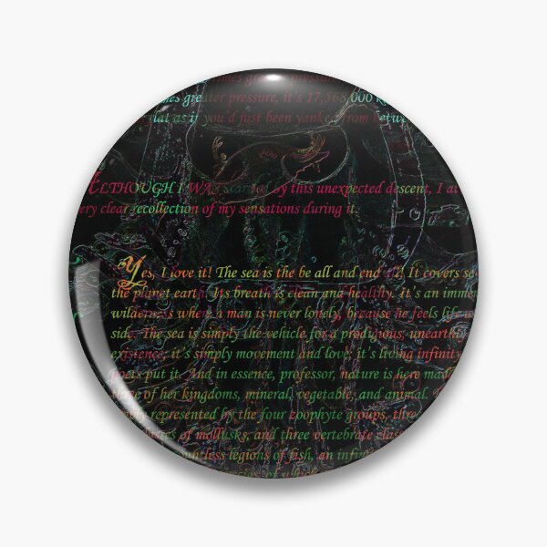 Item preview, Twenty Thousand Leagues Under The Sea Book Art designed and sold by AdkinsProvince.