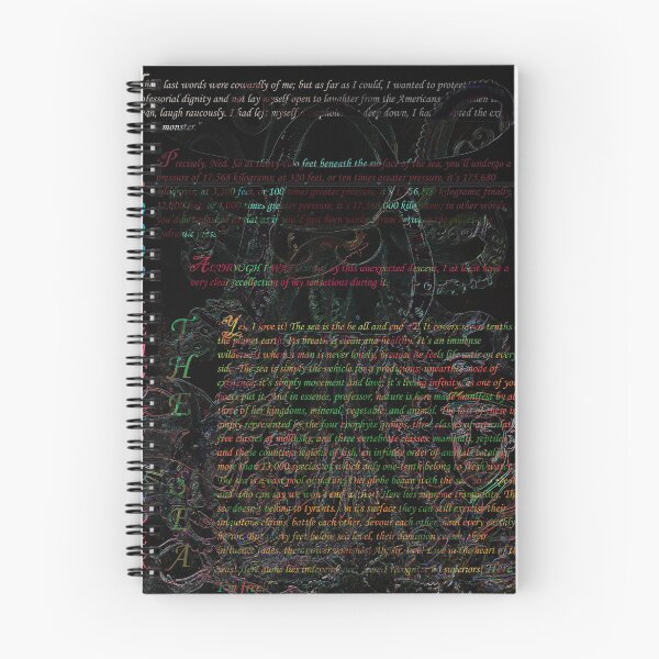 Item preview, Twenty Thousand Leagues Under The Sea Book Art designed and sold by AdkinsProvince.