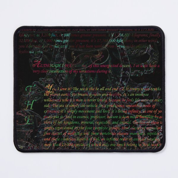 Item preview, Twenty Thousand Leagues Under The Sea Book Art designed and sold by AdkinsProvince.