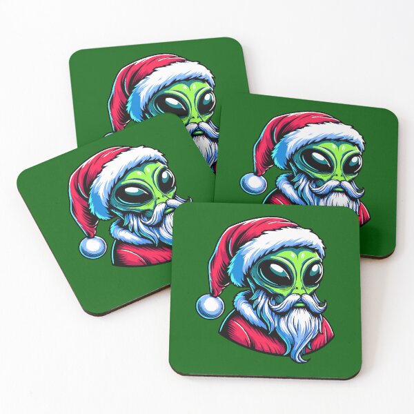 Item preview, Santa Alien designed and sold by roswellboutique.