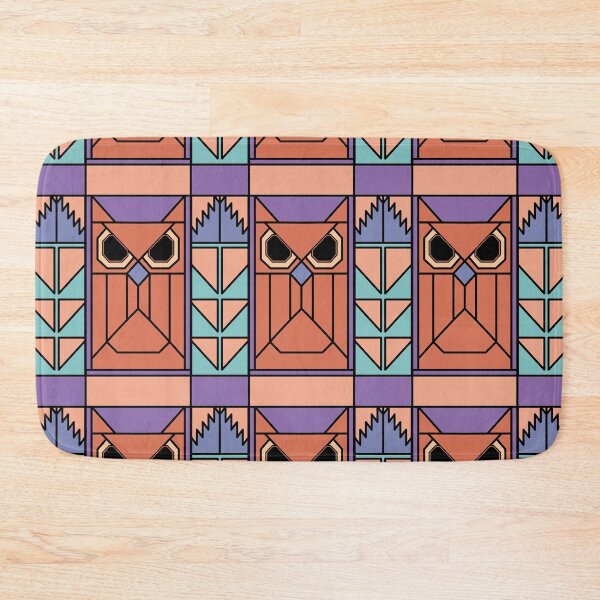 Item preview, Owls and flowers - a pattern inspired by traditional patchwork patterns.3 designed and sold by My-fake-places.