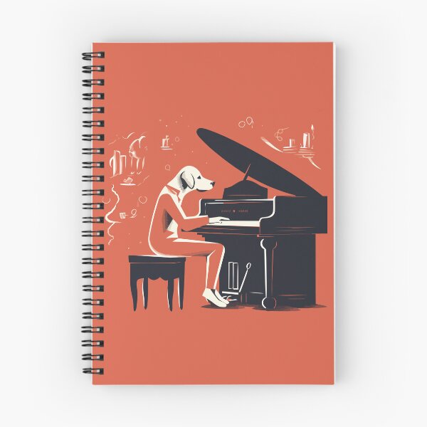 Item preview, Dog Playing Piano designed and sold by Amir Faysal.