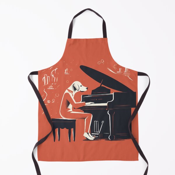 Item preview, Dog Playing Piano designed and sold by Amir Faysal.