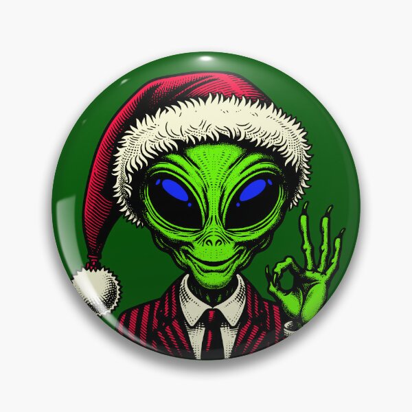 Item preview, Santa Alien Scrooged designed and sold by roswellboutique.