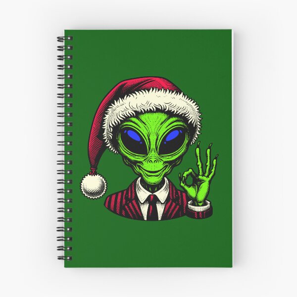 Item preview, Santa Alien Scrooged designed and sold by roswellboutique.