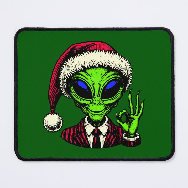Item preview, Santa Alien Scrooged designed and sold by roswellboutique.