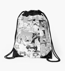Engel schlägt Collage Rucksackbeutel