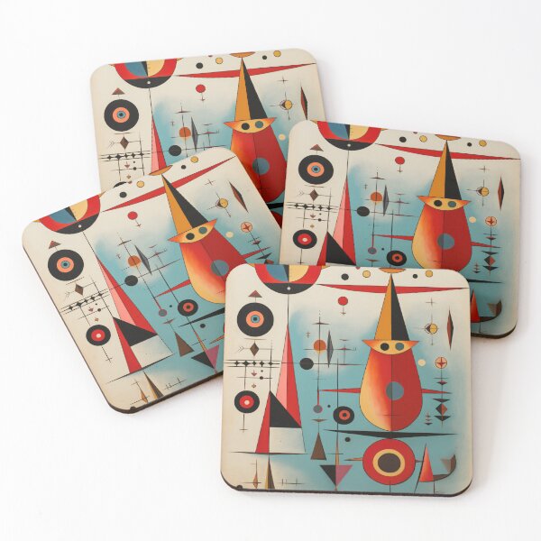 Item preview, Abstract Geometric With Biomorphic Figures designed and sold by VanKlin.