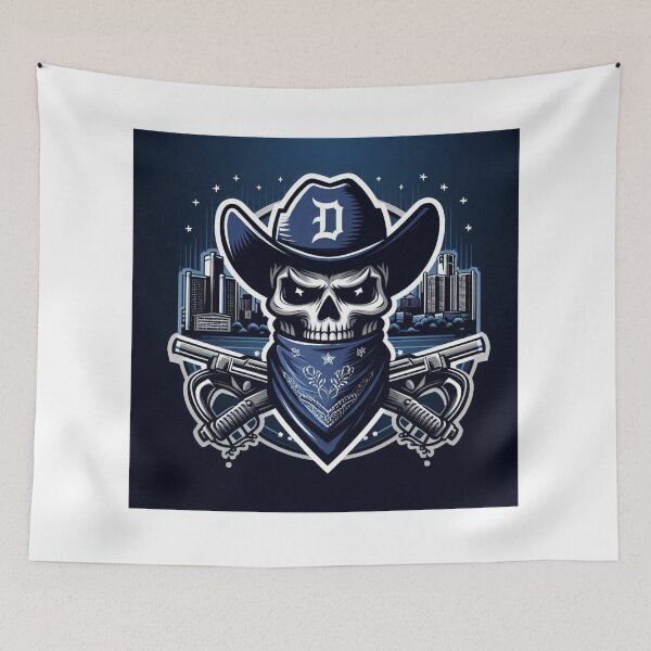 Item preview, Urban Gunslinger Skull Art designed and sold by dreambigdrive38.