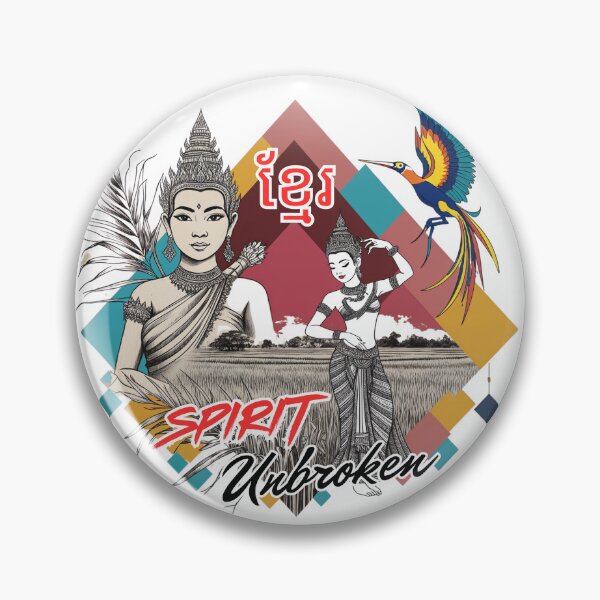 Item preview, Khmer Spirit Unbroken designed and sold by SparkandSeed.