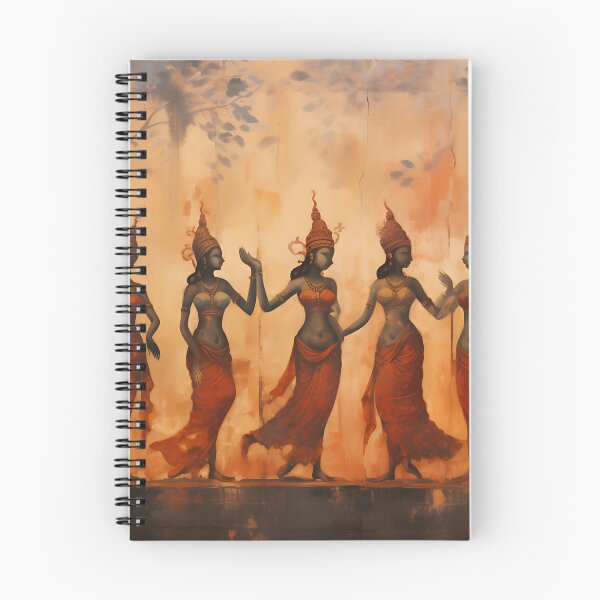 Item preview, Ancient Khmer - Apsaras Dancers designed and sold by KootenayDesigns.