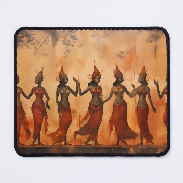 Item preview, Ancient Khmer - Apsaras Dancers designed and sold by KootenayDesigns.