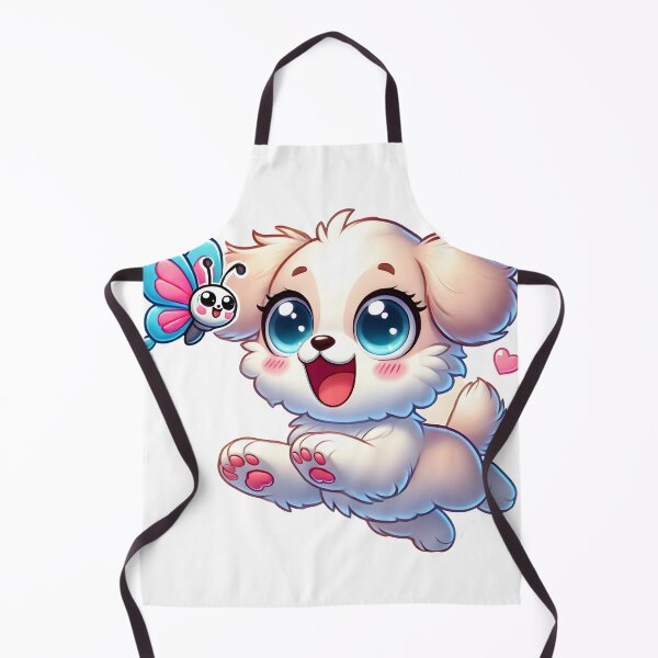 Artikelvorschau, Kawaii Welpen springen Kunst entworfen und verkauft von DesignHub.