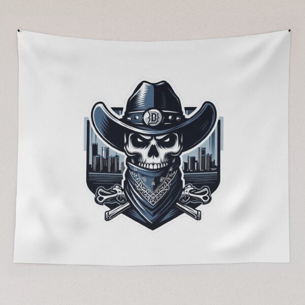 Item preview, Dark West: Cowboy Skull Art Series designed and sold by dreambigdrive38.