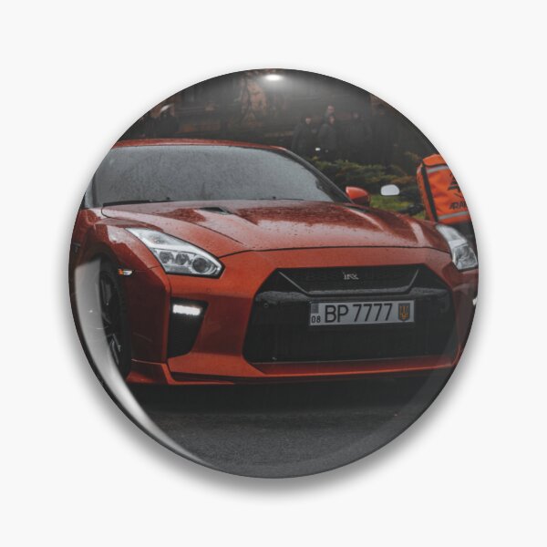 Item preview, "Bold Nissan GT-R on a Rainy Day" designed and sold by FeelsGoodCreate.