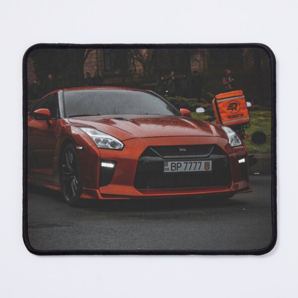 Item preview, "Bold Nissan GT-R on a Rainy Day" designed and sold by FeelsGoodCreate.
