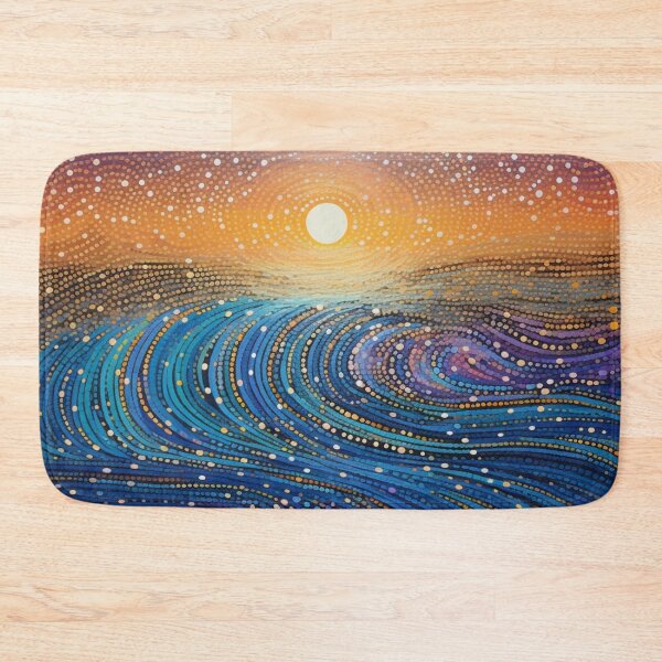 Item preview, Aboriginal Inspired Dot Art - With A Grateful Dawn designed and sold by GrinGalore.