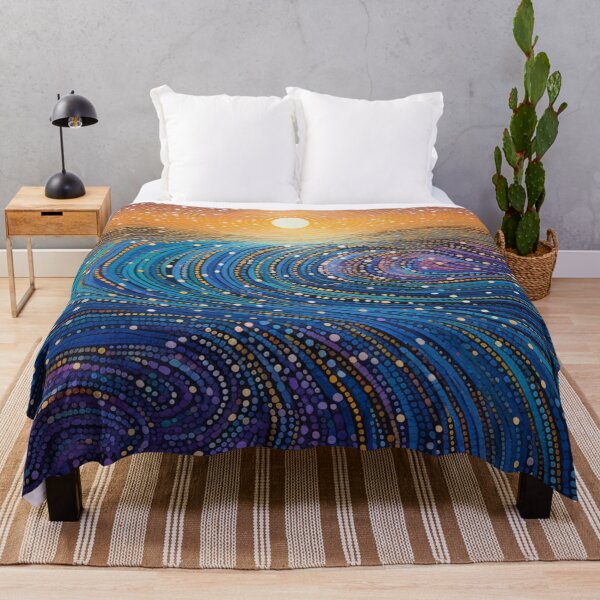 Item preview, Aboriginal Inspired Dot Art - With A Grateful Dawn designed and sold by GrinGalore.