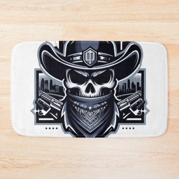 Item preview, City Slicker Cowboy Skulls designed and sold by dreambigdrive38.